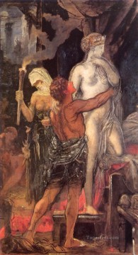ギュスターヴ・モロー Painting - メッサリーナの象徴主義聖書神話ギュスターヴ・モロー